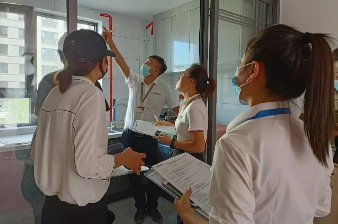 昌禾裝飾【中海悅府】工地聯(lián)檢丨鏡頭紀(jì)實(shí)，讓每個(gè)工地都禁得住考驗(yàn)！