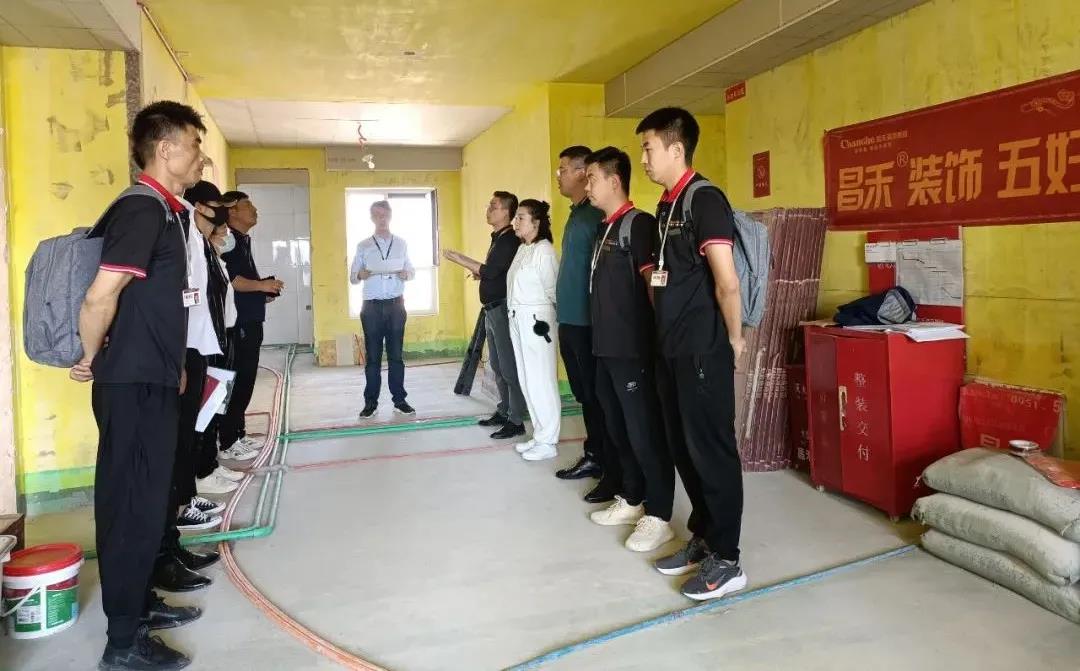 昌禾裝飾【鳳凰華府】工地聯(lián)檢丨鏡頭紀(jì)實(shí)，讓每個(gè)工地都禁得住考驗(yàn)！