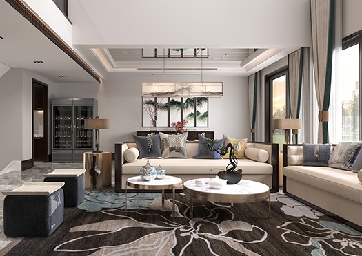 世茂珺悅府280平米新中式風(fēng)格效果圖 世茂珺悅府280平米新中式風(fēng)格效果圖