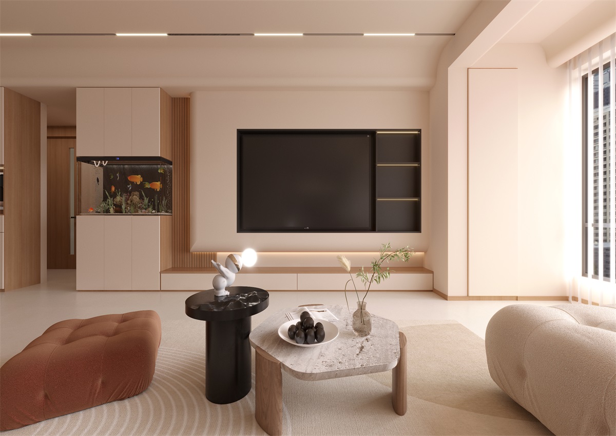 中海九樾143㎡ | 原木奶油風(fēng)的家，越看越愛！