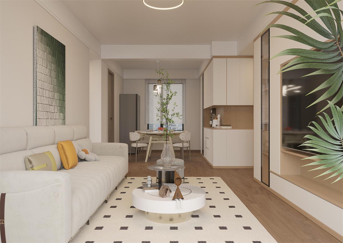 中房西悅府 | 簡(jiǎn)約不失高級(jí)，127㎡原木奶油風(fēng)滿是松弛感！