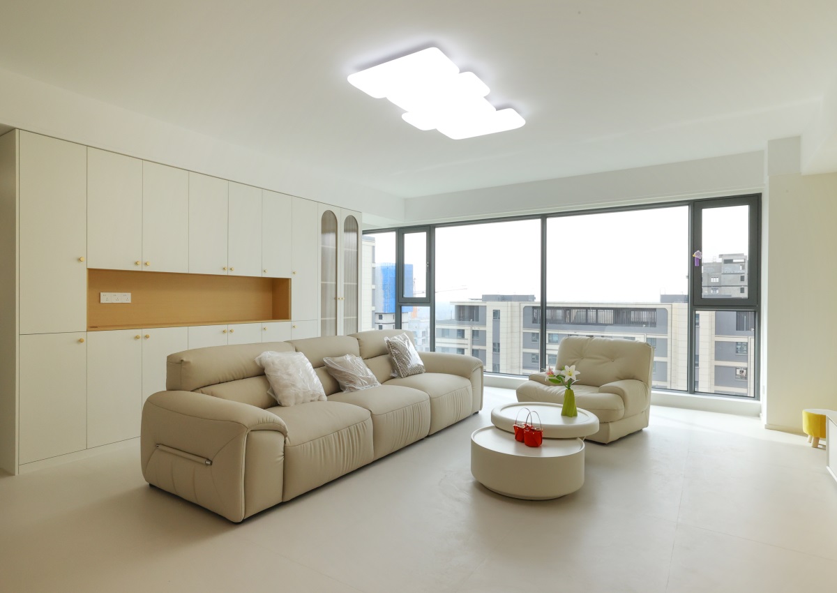 實景 | 萬錦公館143㎡奶油風，藏進角落里的寫意自然，讓焦慮瞬間清零！