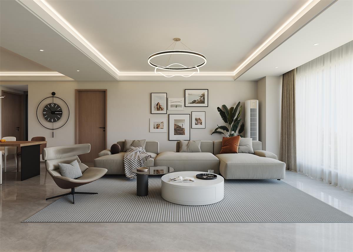 中海華樾 | 萬萬沒想到！這個130㎡簡約風的家，讓幸福感飆升！