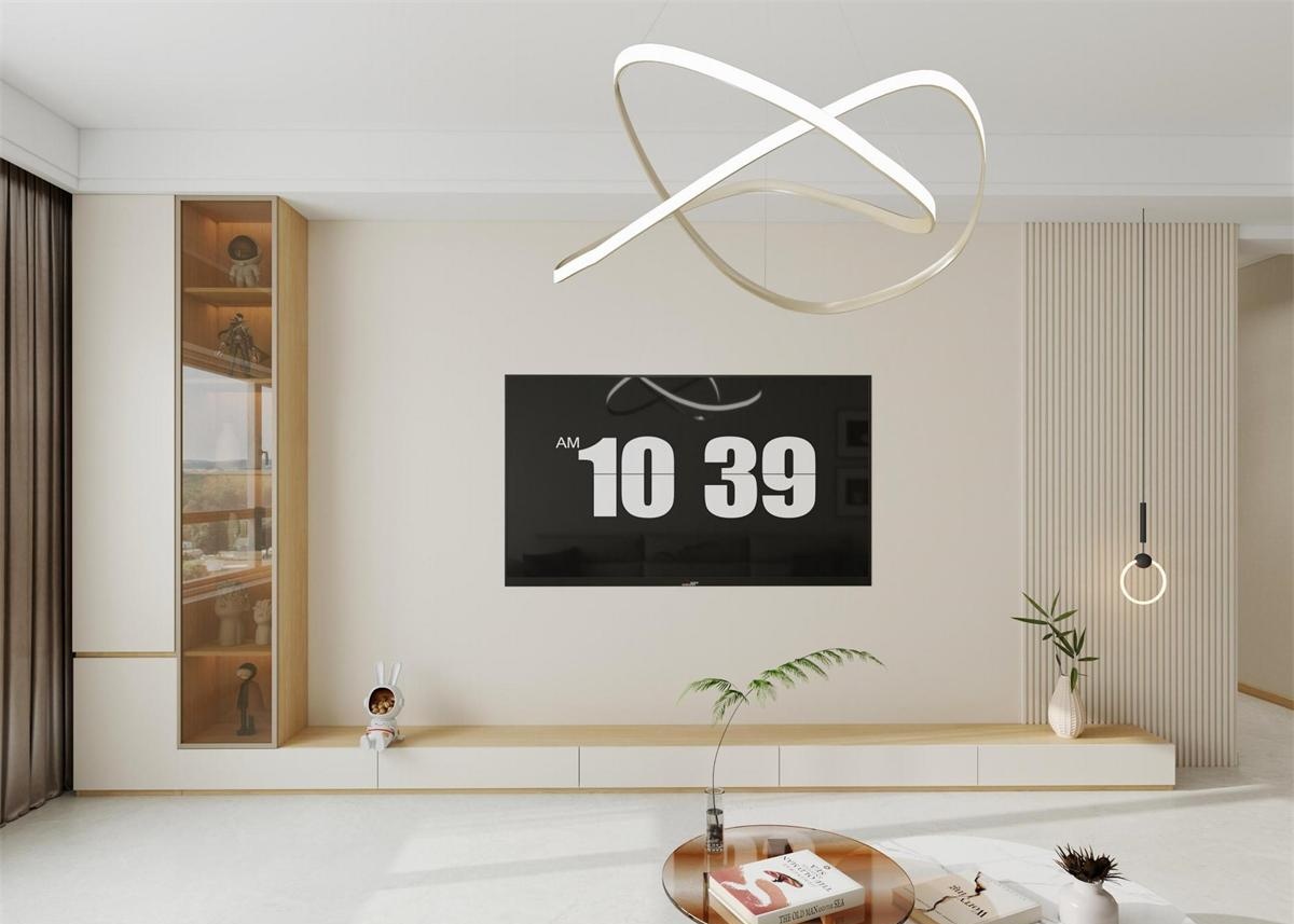 魯銀瀧璽126㎡ | 溫柔感溢出屏幕！『簡約+奶油』看一百遍也不膩