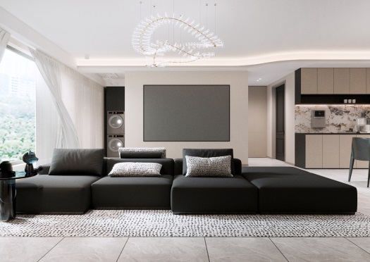 民生北府143㎡ | 年輕夫妻的自然主義婚房！一屋兩人，三餐四季，開啟幸福序章~