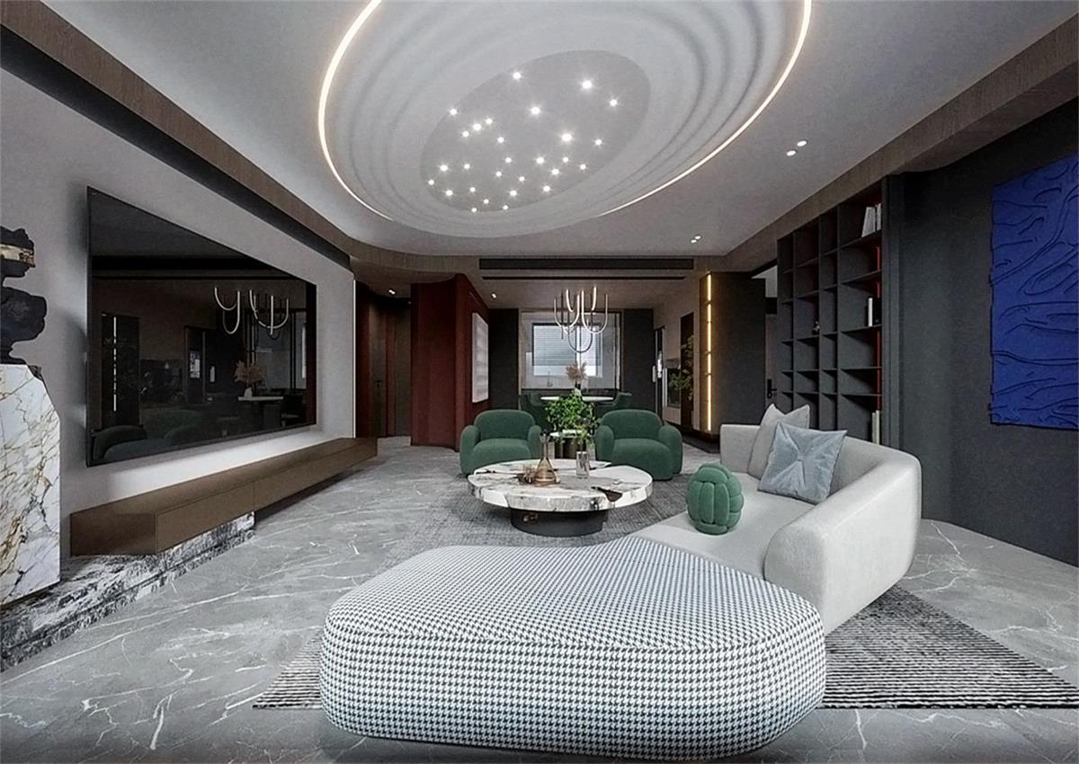 中海九樾143㎡ | 你不敢嘗試的暗黑系混搭風(fēng)，到底有多炫酷？！