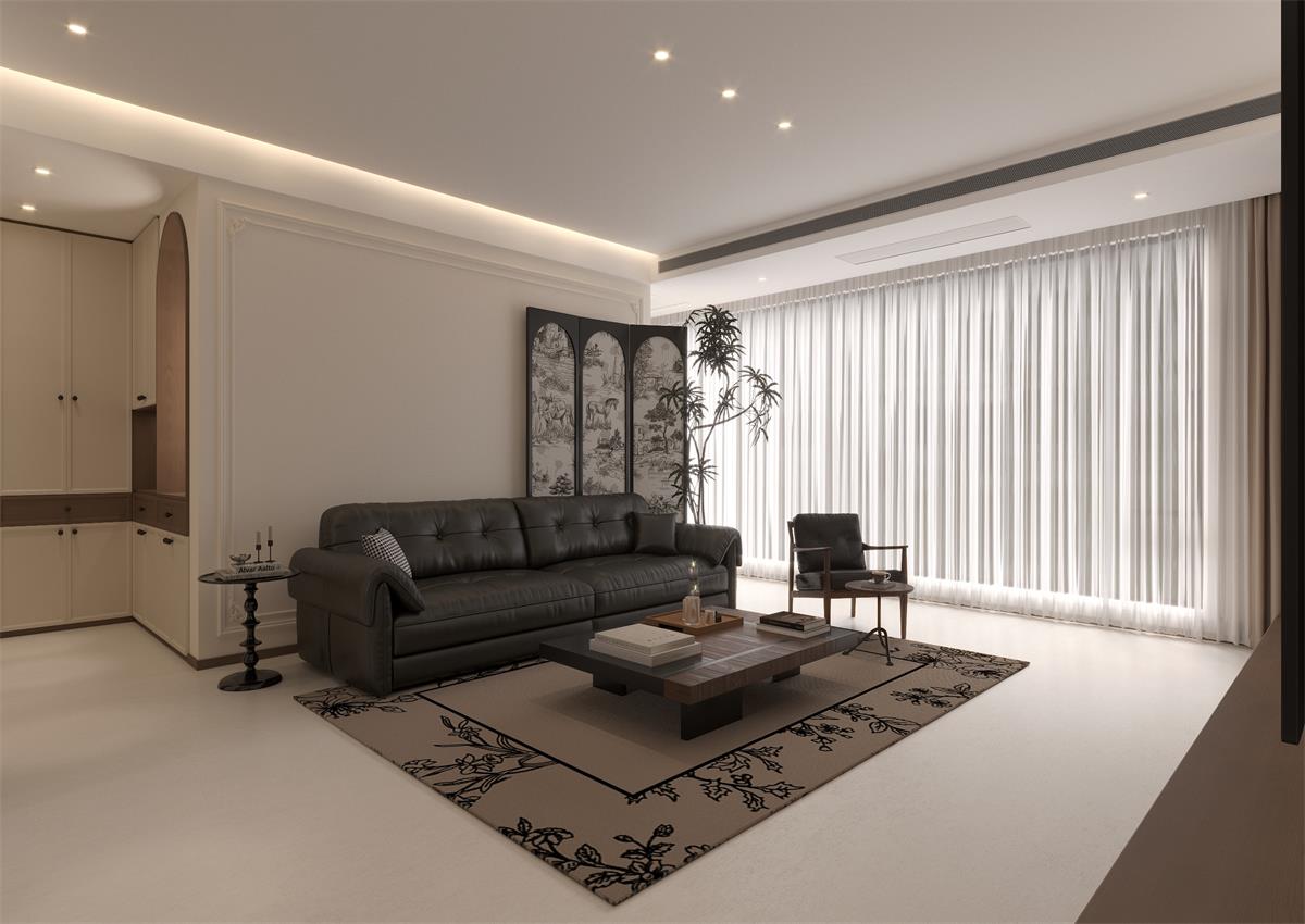 星耀閱海138㎡ | 被法式復(fù)古風(fēng)迷暈了！超強(qiáng)戶(hù)型改造+浪漫氛圍感，這個(gè)家美的太權(quán)威！