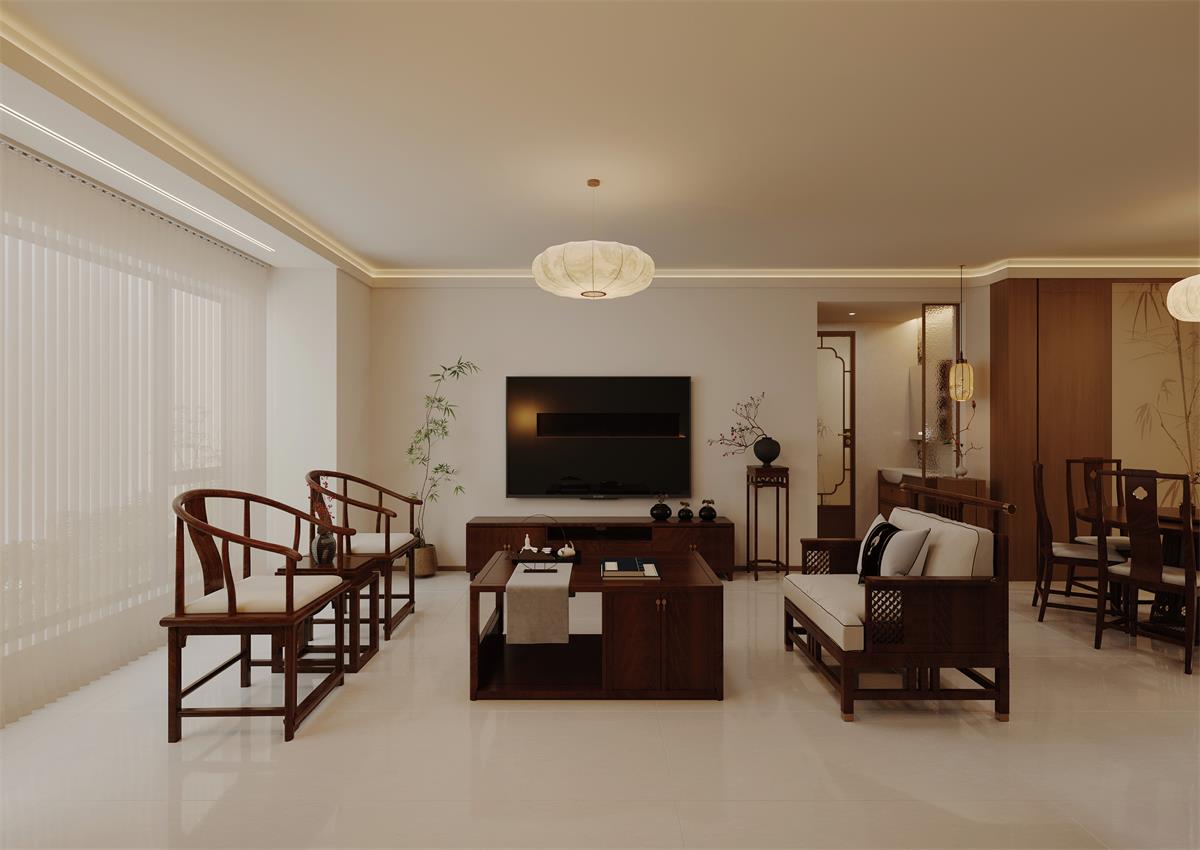 光耀央璽119㎡ | 誰說小戶型裝不了宋式美學？！一進門真的驚艷到我了