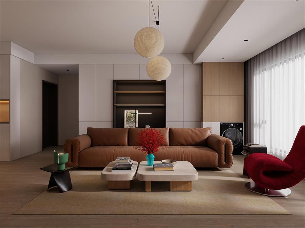 萬科翡翠湖望149㎡ | 時(shí)髦度拉滿的混搭風(fēng)！這個(gè)家美得一點(diǎn)都不低調(diào)