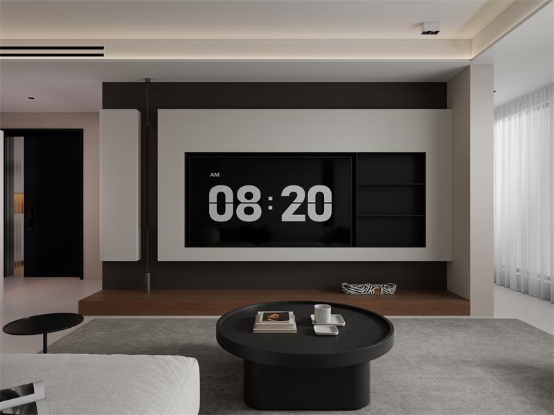 北郡府136㎡ | 不跟風(fēng)、不網(wǎng)紅，這個(gè)高智感的意式極簡家，百看不厭！