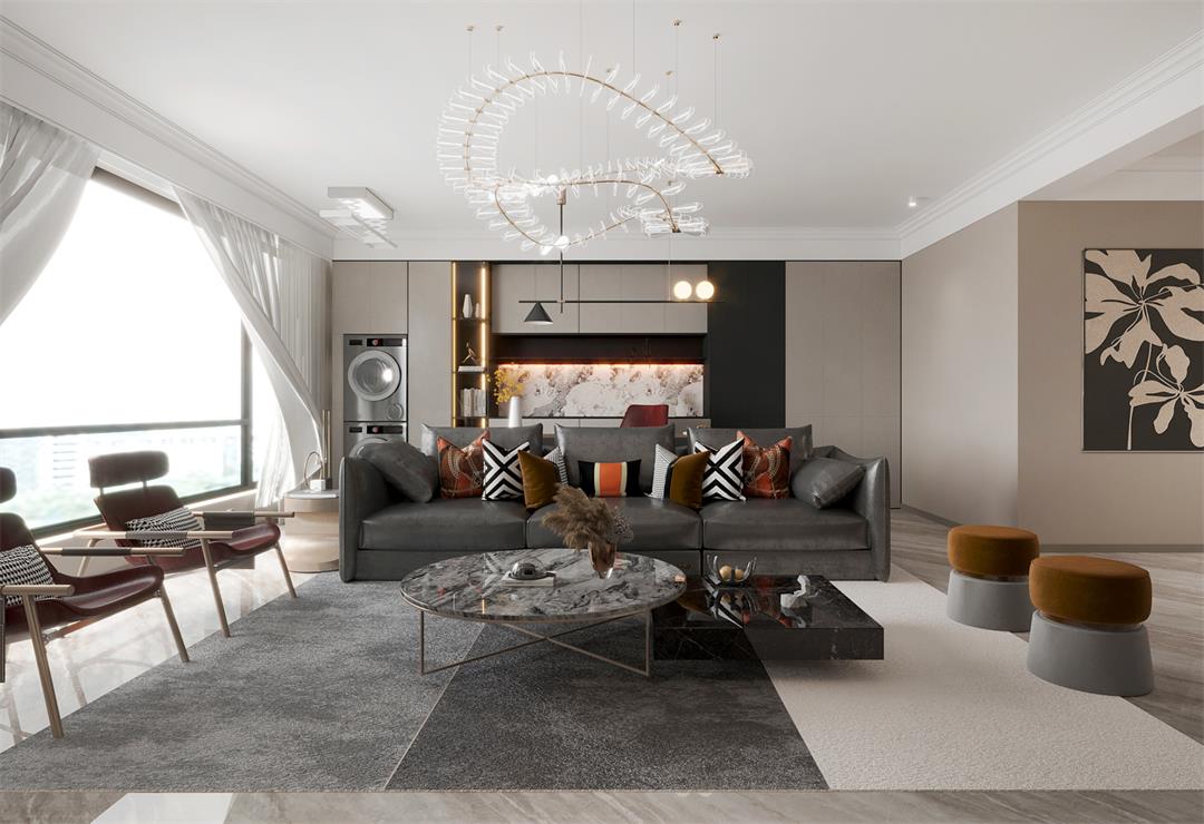 民生北府133㎡ | 沒跟風(fēng)！自己做主裝了現(xiàn)代風(fēng)的家，實用又耐看！