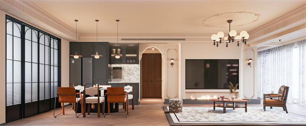 中梁印168㎡ | 絕美法式復(fù)古風(fēng)！二人一貓裝滿日常的松弛與浪漫~