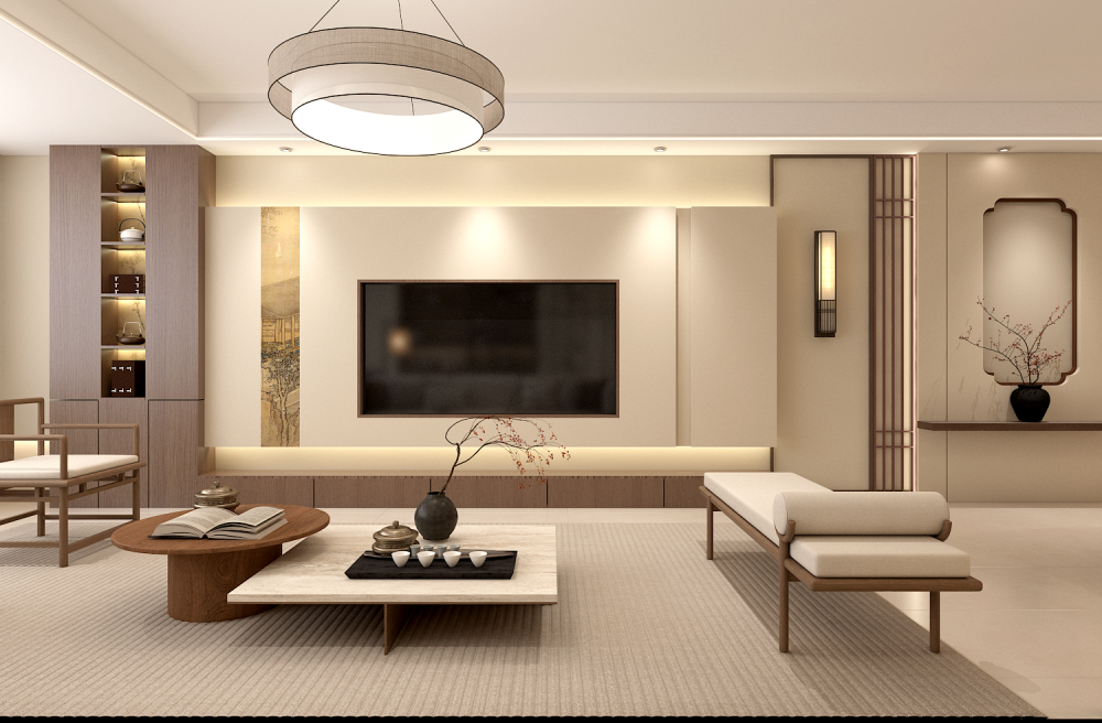 湖光印136㎡ | 宋式美學(xué)的含金量還在上升！直接拿下一家老小