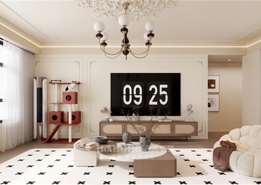 盛世西城130㎡ | 住進(jìn)這個(gè)中古奶油風(fēng)的家，推門那一刻幸福感爆棚！