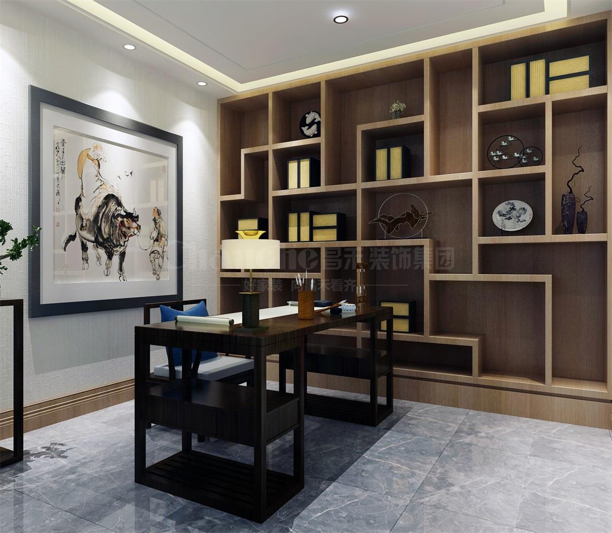 書房和接待茶室散發(fā)著淡淡的茶香，只需心境空靈，少幾分濃墨重彩，多幾分雅致清寧，并在此感悟生命的智慧。